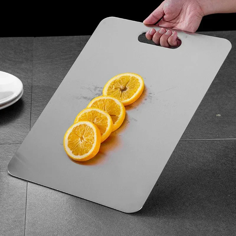 ProCut Stainless Steel Chopping Board – 46x30cm Premium 304 Grade