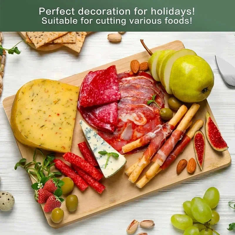 EcoGrove Bamboo 3‑Piece Cutting Board Set – Juice Groove Collection